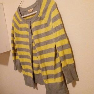 Stripped cardigan